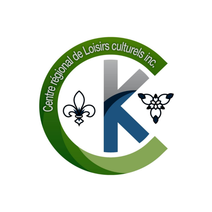 Timmins Care Logo of Centre régional de Loisirs culturels inc. with a green "C", a blue "K", a fleur-de-lis, and a stylized flower. Cochrane District Social Services Administration Board