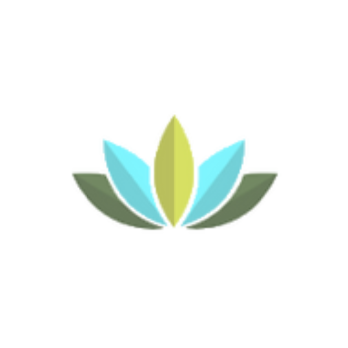 Timmins Care A stylized lotus flower logo featuring five overlapping leaves: two in green, two in light blue, and a central one in yellow. The background is white. Cochrane District Social Services Administration Board