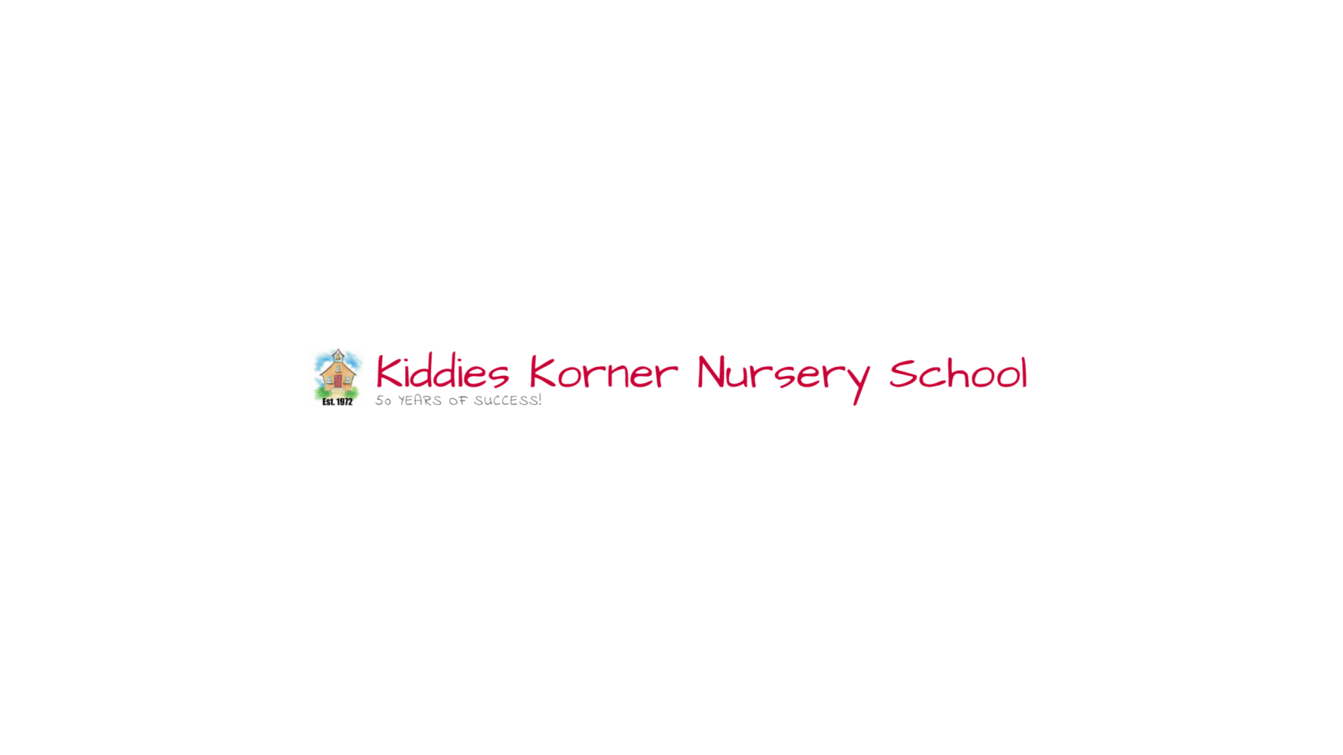 Timmins Care Logo of Kiddies Korner Nursery School with the tagline "50 Years of Success!" in red text on a white background. Cochrane District Social Services Administration Board