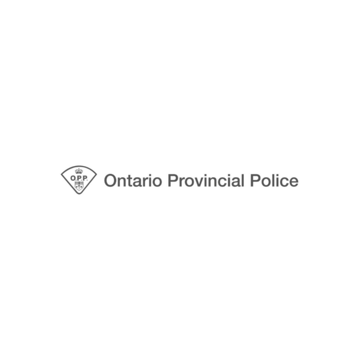 Timmins Care Logo of the Ontario Provincial Police featuring the initials "OPP" inside a badge-shaped emblem, next to the text "Ontario Provincial Police. Cochrane District Social Services Administration Board