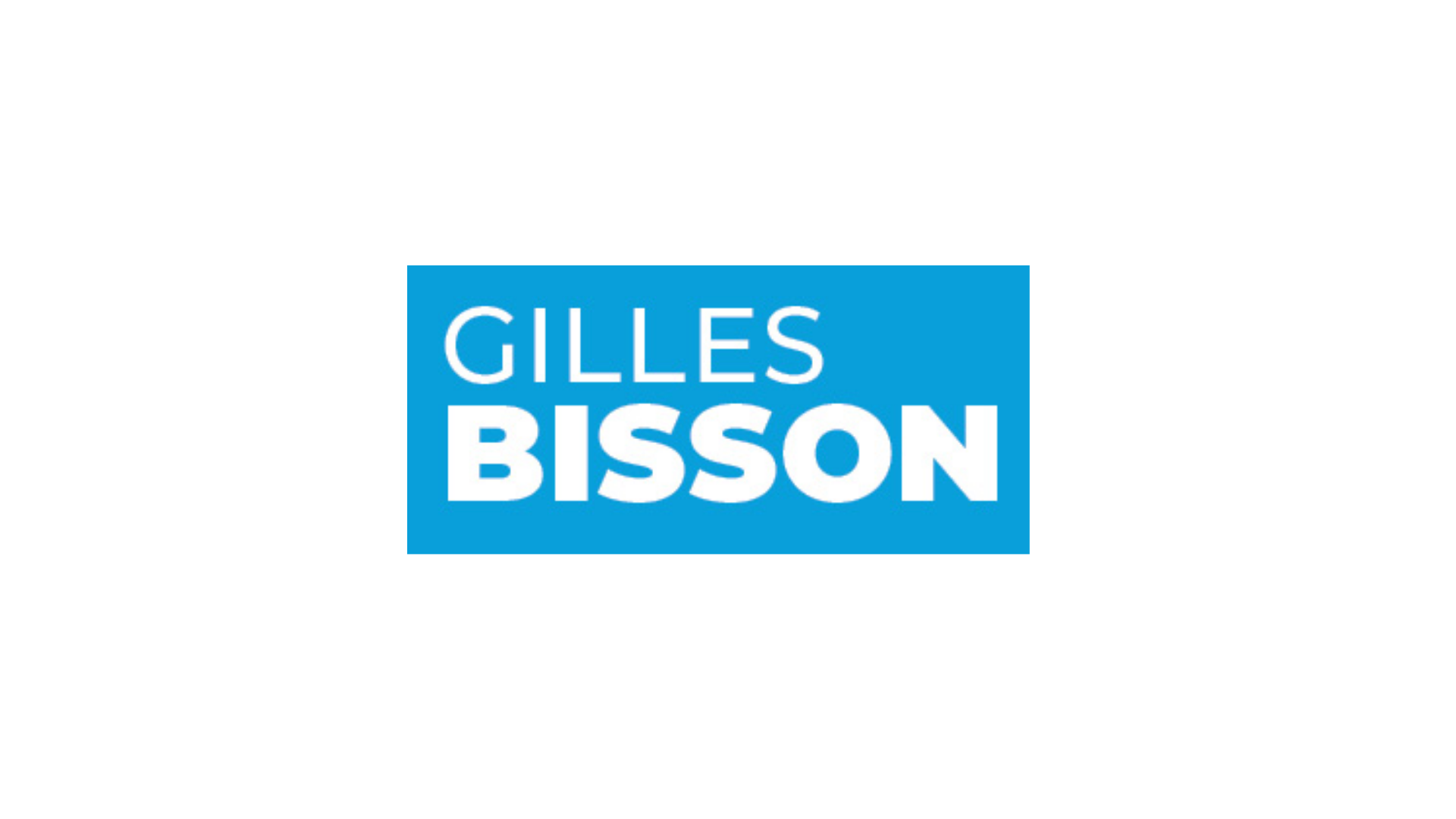 Timmins Care A blue rectangle with the text "Gilles Bisson" in white; "Gilles" appears in smaller font above "Bisson". Cochrane District Social Services Administration Board