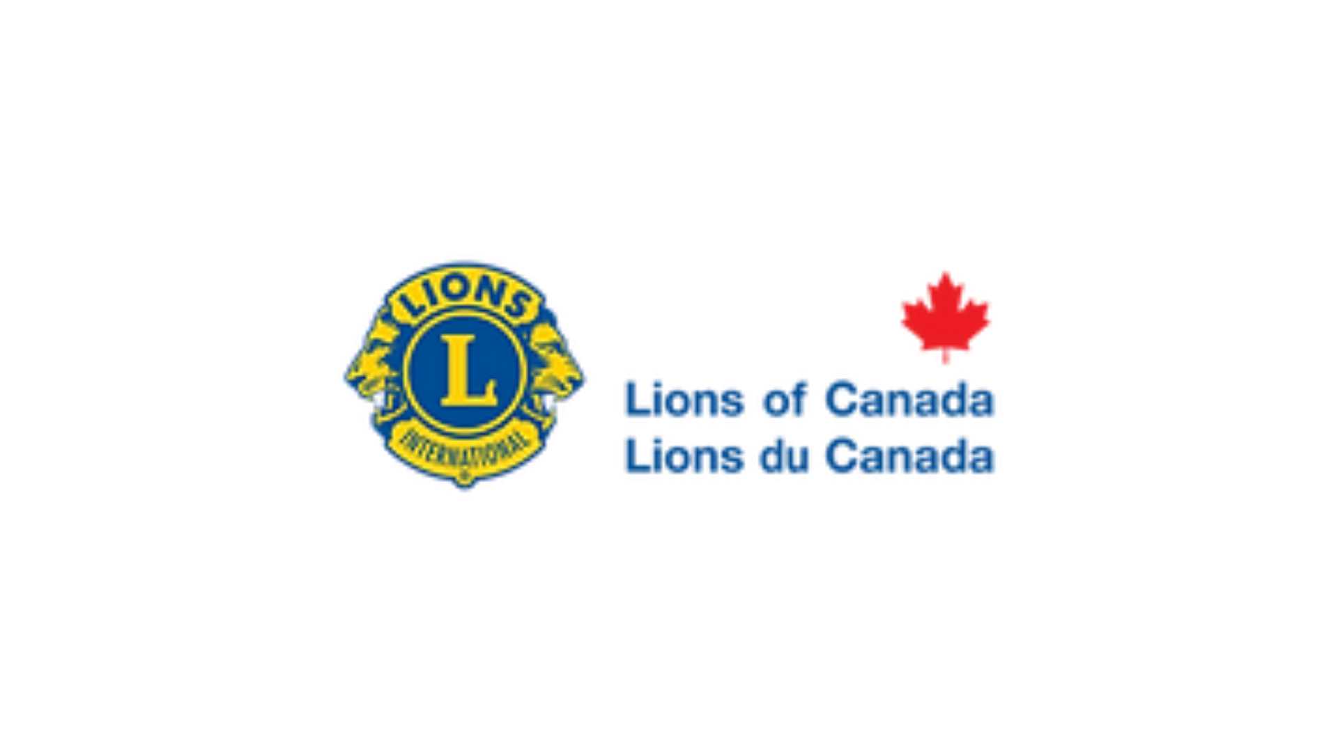 Timmins Care Lions Clubs International logo next to "Lions of Canada", with a small red maple leaf on the right. Cochrane District Social Services Administration Board