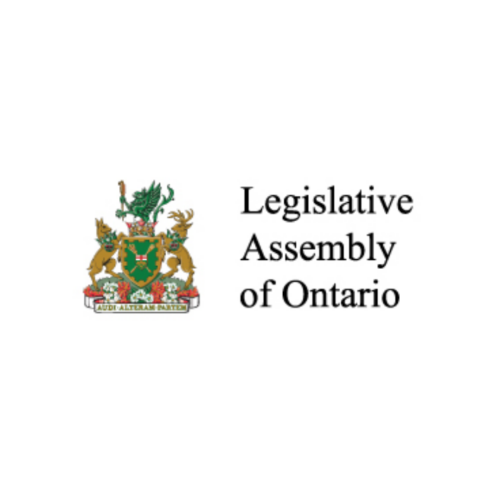 Timmins Care The image shows the coat of arms of Ontario next to the text "Legislative Assembly of Ontario" on a white background. Cochrane District Social Services Administration Board