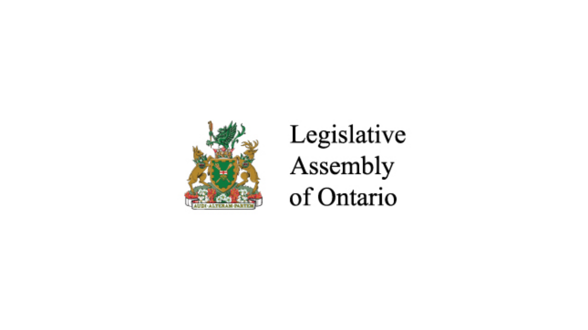 Timmins Care The image shows the coat of arms of Ontario next to the text "Legislative Assembly of Ontario" on a white background. Cochrane District Social Services Administration Board